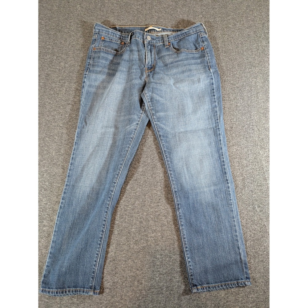 Levi's Jeans Women's Boyfriend‎ Fit W30 L25 Med Wash Blue